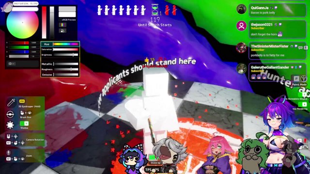 Hide 🫣 Paint 🖌️ Panic 🫨 Repeat 🔁 - Chameleon Mayhem Hours | 18+ | !linktree | !discord | !patreon | !collab