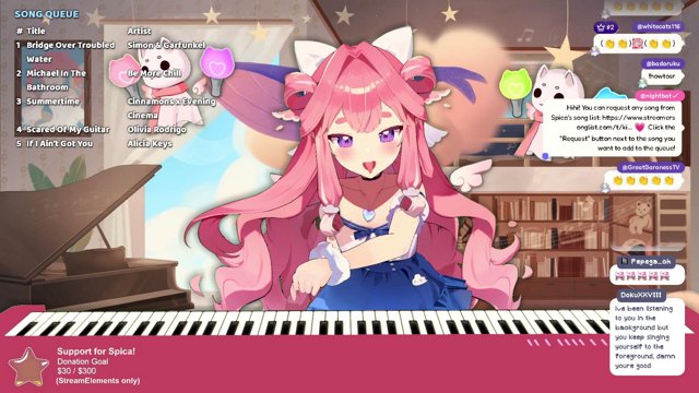 Singing & Piano! Request a song- !songlist