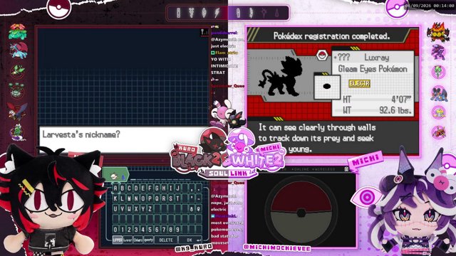 NUZLOCKE + SOUL LINK EZ POV w/ k9kuro | !nuzlocke !died !restart !makeship !tts