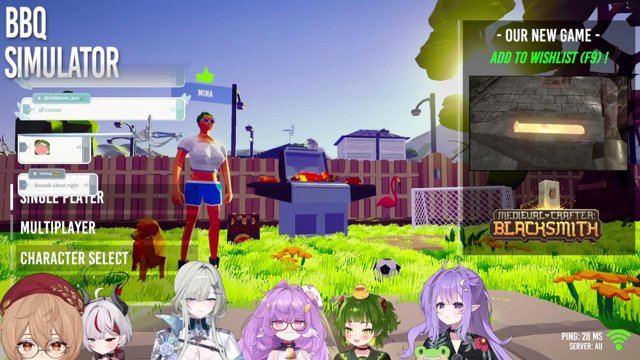 【SPLASH ZONE】Come to Phase's BBBQ!【Wilhelmina POV】