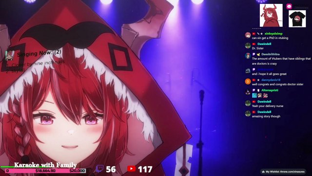 Singing Until 126 Viewers Left !