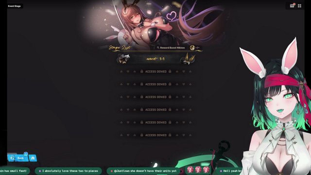 T'S RABBIT SEASON! 👯 BUNNY x 777 FIRST TIME REACTION【NIKKE】!discord !tips !merch !links !clip !bark