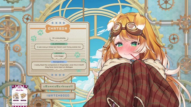 Dog girl germ stream 😷【#BonnieBarkswell】