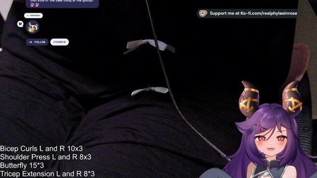 workout sunday wippie ❤︎ !triggers !kofi !vods
