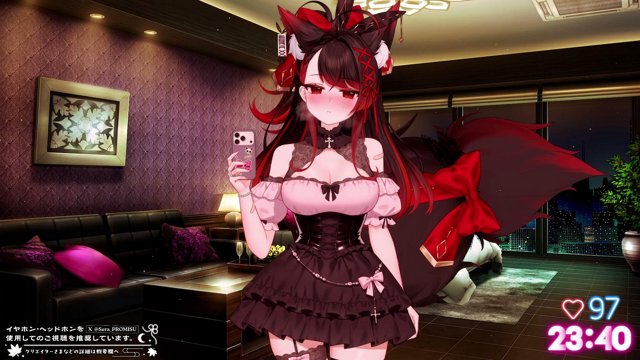 〖黑3DIO୨୧耳舐め〗キミの耳、今日は私のもの♡じっくり耳舐めで独り占め♡  〖PROMISU/セラ〗