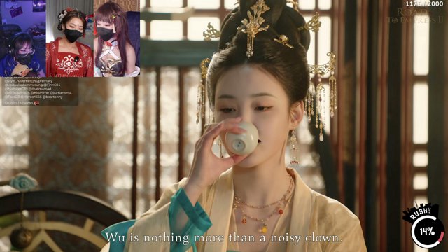 Feeding @rainhoe & @saiiren Osmanthus Soup So I Can Be Empress | !hellofresh #ad |!merch|!okban|!tts off