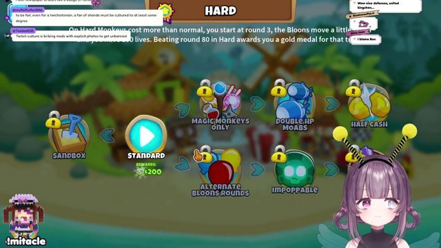 MONKEY BUSINESS ❗ STRAIGHT BUZZIN STREAM 🐝 TOTAL BLOON ANNIHILATION 🎉 !mitacle 🎀 hi i'm shondo!