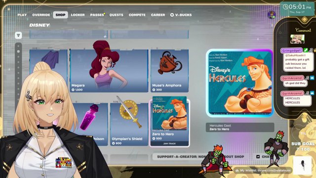 [Fortnite...craft?] THEY HAVE KINGDOM HEARTS IN FORTNITE | !Sponsa !adv !merch