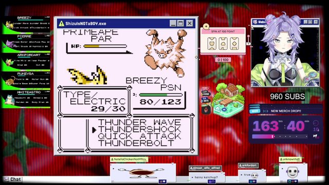 SUBATHON DAY 17 - POKEMON BLUE NUZLOCKE - CONTINUING WITH THE GAME !goals