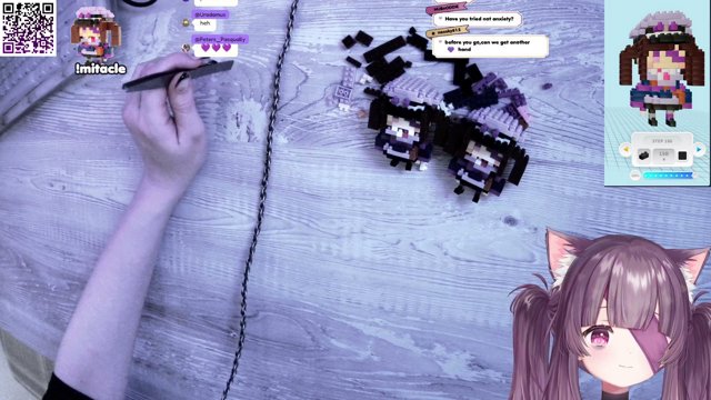 HANDCAM STREAM! ✨ MAKING MORE SHONDOS! 🤯 BUY YOUR OWN !MITACLE TODAY!!! 💜 !mitacle !trees 🎀 hi i'm shondo!
