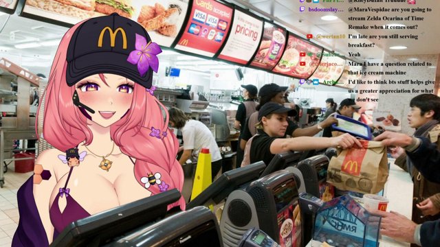 Welcome To MaraDonalds 🍟 Don't Ask About The Ice Cream Machine...😠 ♡ !socials !discord !merch !GG