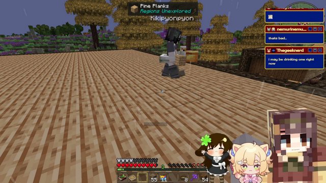 [ MINECRAFT ] Playing on Pyoncraft with Kiki & Mikan! ✨