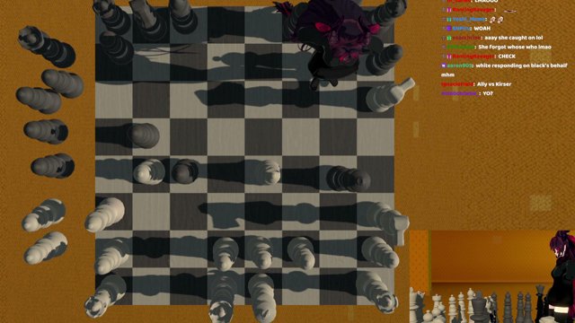 CHAT vs CHAT. I AM PLAYING HUMAN-SIZED CHESS !newvid !gamersupps !asmr !height !va