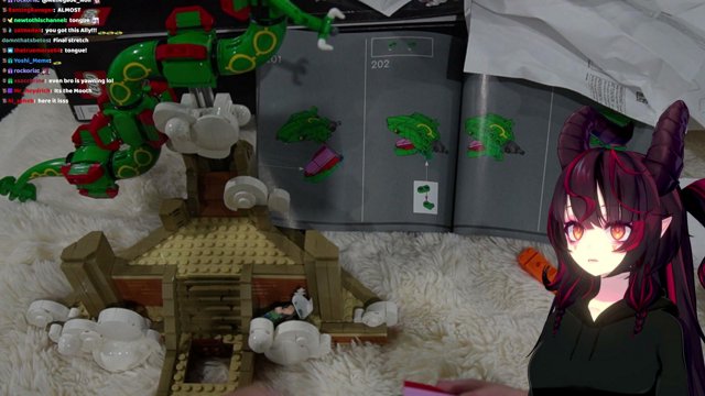 ASMR LEGO BUILDING: RAYQUAZA/BIG OL DRAGON I!newvid  !gamersupps !asmr !height !va