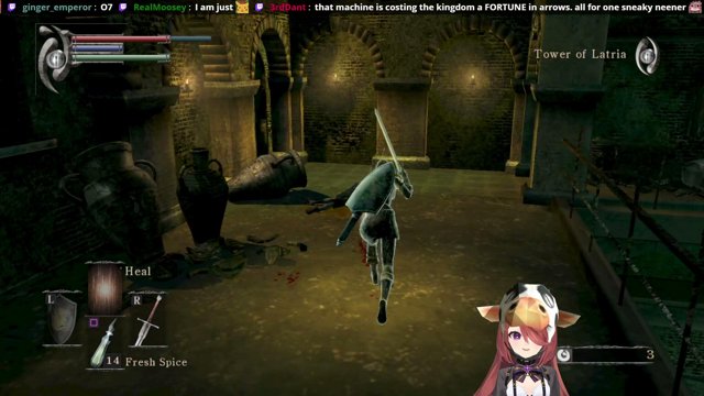 【DEMON'S SOULS】Yaho! I will KILL LOTS OF BOSSES TODAY ~moo  | !schedule ♡ VTuber