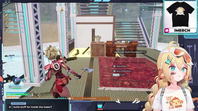 Palworld grinding for the perfect building!