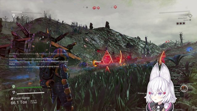 [ No Man's Sky ] !NMS FOX ON THE LOOSE .MAEMI'S FIRST TIME IN SPACE ! [ Phase-Connect ] #ad