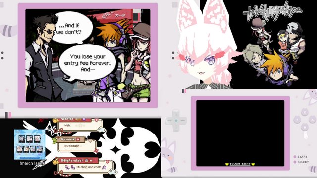 !song !merch  The World Ends With You DS first time!