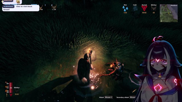 🦐 FURRY ALONE IN THE WOODS - VALHEIM 1.0 SOLO, JUST CHILLING~  - Taste the Orcat @ !GG 🗣️📢