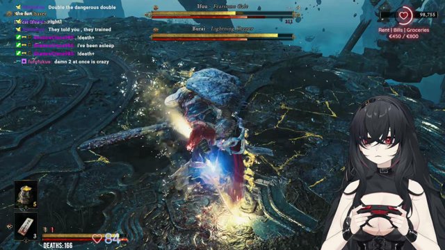 Handussy-Powered Samurai | No Hozuki + Carnage Difficulty Challenge | First Playthrough !throne !referral