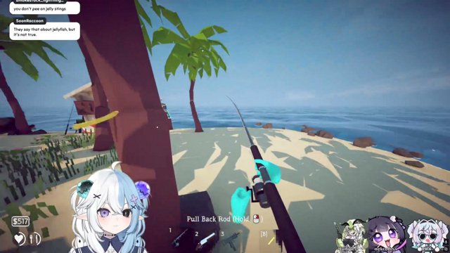 HOT GIRLS GAMING (and me) 💙 yap yap yap -> How To Fish w/ @juniperactias @nekrolina  @yuy_ix | !gg !discord
