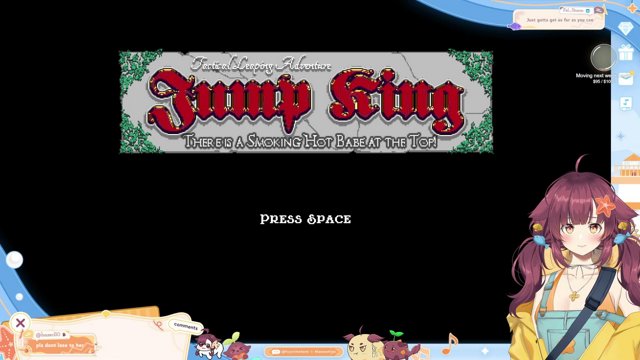 LOCK IN GAMERS. It's a JUMP KING Tournament (hosted by my company Glitch Stars)