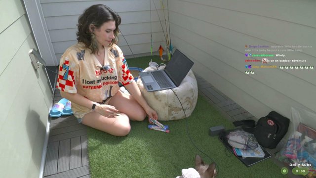 [IRL] CAT PATIO STREAM -> San Japan M&G at 3pm Central -> then back tonight for a FULL STREAM