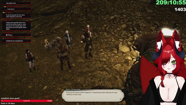 FFXIV STUFF! DATING APPS! UNCAPPED SUBATHON DAY 22! | use code ELLY for 10% off gamersupps!! !gs !throne