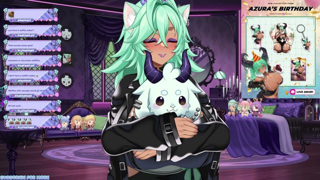 【12-HOUR BIRTHDAY STREAM】BIRTHDAY CELEBRATION WITH MAMA AZU! | Gaming, CupCake Baking! | !UwU !GG