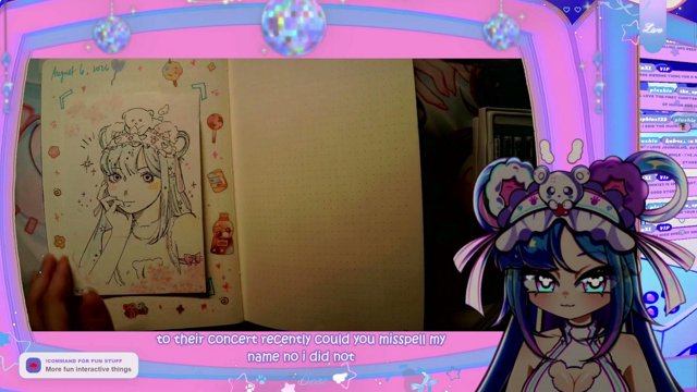 ꒰season 2 episode 10꒱ let's make a journaling spread together! │+18│ !discord · !clip · !lurk · !scuff · !merch