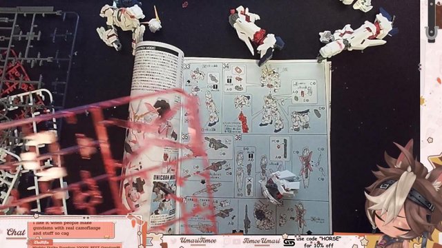[HANDCAM] [GUNDAM SET] Bandai Hobby - Gundam UC - # 100 Unicorn Gundam (Destroy Mode)