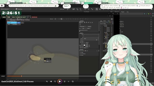 🌿 DAY 11 OF MOVEATHON | react -> learn live2d rigging (beginner level) ✨ !goals !plus !lesson