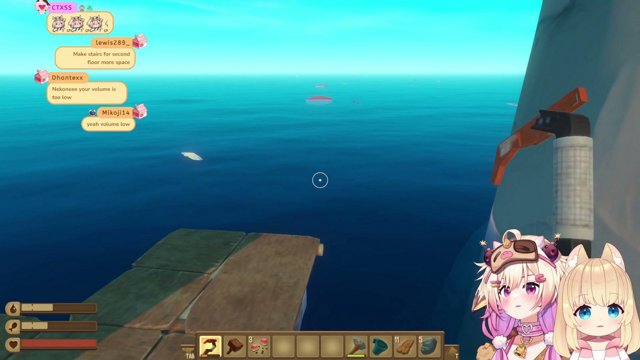 lets play raft with @nekonevtuber !