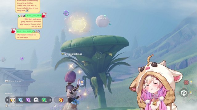 [drops] yapping/reacting aniimo!
