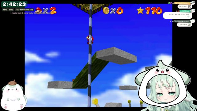 🌿 SUBATHON DAY 16 | react -> super mario 64 ✨ !goals !plus