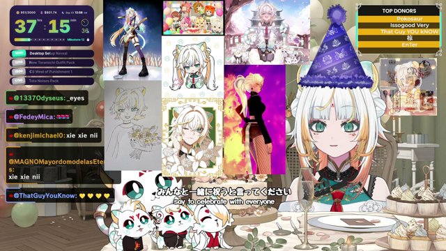 TATATHON Day1￤IT'S MY BIRTHDAY DAYO 🎉🎂 #TataDay26￤#TaigaToragami 🧧🥮