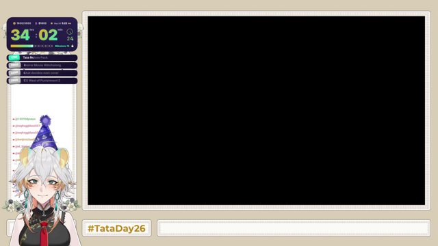 TATATHON Day3￤The Party is not Over yet! 🎉🎂 #TataDay26￤#TaigaToragami 🧧🥮