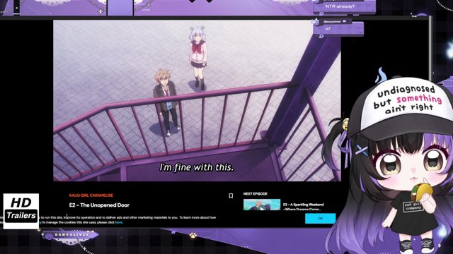 you won't believe this... im lonely and i want to watch anime