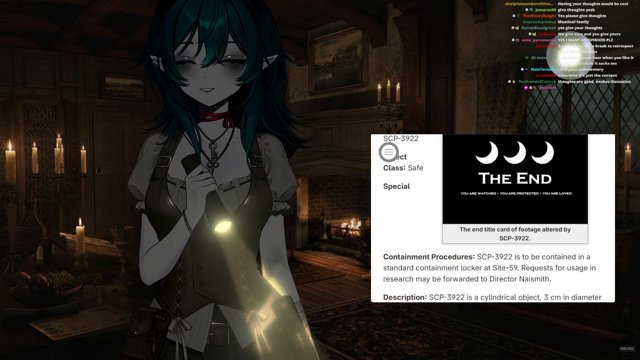 Short SCP Reading Stream! Come hang out and get comfy by the fire