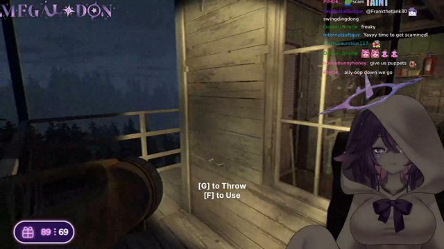 Spooky shork doing spooky gaming!! ~♡