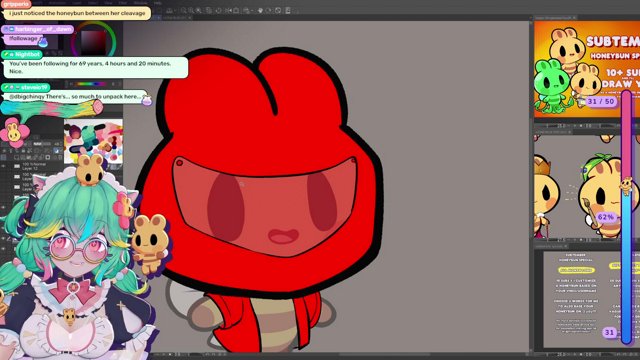 「 RUBBING MY NIB ON MY TABLET TO MAKE CUTE DOODLES !special !wheel !noai 」🌹🖍️ 「    !gg  !vchibanter ♥   」
