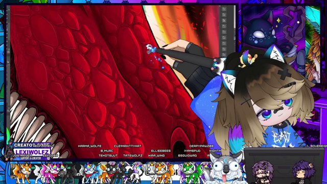 [US/ENG] VTUBER 18+| 🐺 Monday Mumbo Jumbo!🌙 #BRINGBACKVALKO #HotTopicPartner !discord !vgen !gofundme !fundquinn