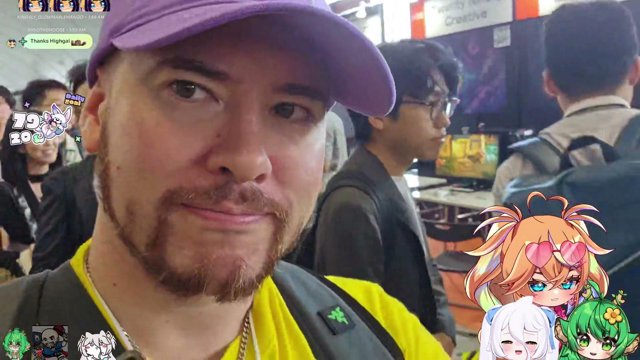 TOKYO GAME SHOW WALKAROUND @henyathegenius @ironmouse @harukakaribu @highgai | !supp