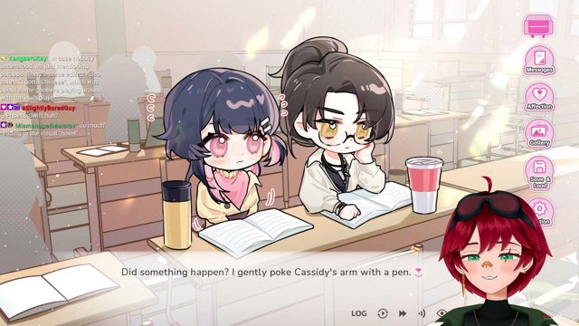 Chinese Yuri Dating Sim!? | !discord | @viridelle | 30/250 gifts -> old singing clips